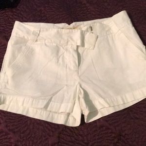 J. Crew white chino 3”